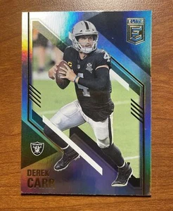 Derek Carr - 2021 Donruss Elite Football Blue - No.36 - Picture 1 of 6