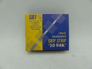 (50) IRC Mil Type GBT Carbon Composition Resistors, .5W 750 Ohm - Picture 1 of 3