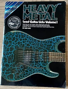 ROD LING HEAVY METAL PLOMO GUITARRA LAME VOLUMEN 1 PARTITURA LIBRO 1994 100 LAMIDAS - Imagen 1 de 7