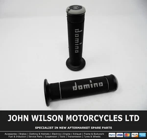Honda XR 400 R 1996 - 2002 Black Domino Handle Bar Race Grips - Picture 1 of 1