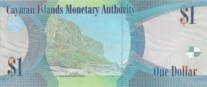 CAYMAN ISLANDS 1 DOLLAR 2010 P-38a UNC - Picture 1 of 2