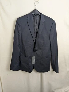H&M Men's formal suit jacket blazer long sleeve size 40R New RRP 69.99 - Picture 1 of 8