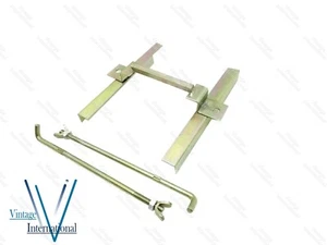 Per Willys Ford Mb Gpw Jeeps Supporto Per Batteria In Metallo Nudo @US - Zdjęcie 1 z 3