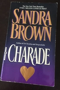 Sandra Brown Charade 1995 Paperback - Picture 1 of 3