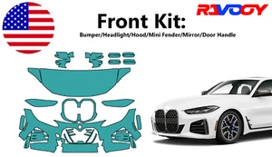 For BMW 4 Series Gran Coupe MSport 2022-2025 Front Paint Protection Film PreCut - Picture 1 of 7