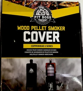 Pit Boss Holzpellet Smoker Abdeckung schwarz 73351 schneller Versand BPV3P1 neu offene Verpackung - Bild 1 von 2