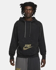 Nike Standard Issue Premium Basketball Hoodie (schwarz) - Medium - neu ~ DQ5725 010 - Bild 1 von 7