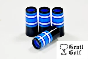 LOTE DE FÉRULAS DE HIERRO GRAIL GOLF HYPER-PREM .355 1.2".550OD NEGRO, AZUL LT anillos - Imagen 1 de 2