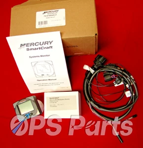 New Mercury/ Mercruiser OEM Smartcraft SC1000 System Monitor Kit 79-879896K21 - Afbeelding 1 van 10