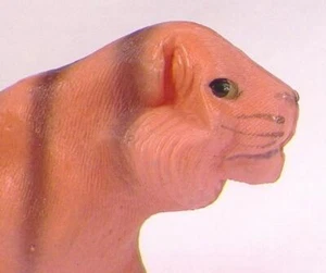 Tiger Celluloid Toy Christmas Putz Decoration Made Japan #45 Vintage As Is - Picture 1 of 7