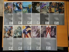 Civil War Front Line 1-11 Complete Set Run! ~ NEAR MINT NM ~ 2006 Marvel Comics