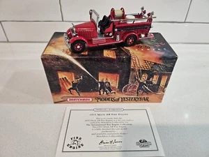 Matchbox Models of Yesteryear YFE15 1935 Mack AB Fire Engine - Picture 1 of 13