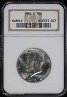 1964 D 50C Kennedy Half Dollar NGC Sample | Uncirculated UNC BU