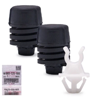 Hood Bonnet Bumper Prop Rod Clamp Clip For Honda Jazz FIT Hatchback 2008 2013 Foto 1 de 4