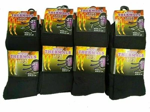 Ladies Thermal Socks Hiking Boot Socks Thick Winter Warm Adults Women Assrt 4-7 - Picture 1 of 9