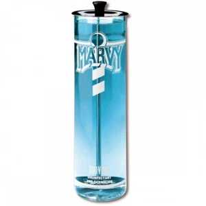 Marvy No.3 Barber Manicurist Disinfectant Glass 25 oz. Jar- Brand New in Box. - Picture 1 of 2