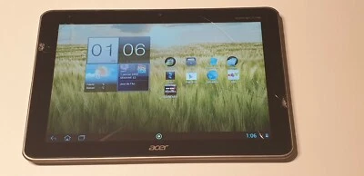 Tableta Acer A210 - Cristal Roto Pero Funciona / 348 - Imagen 1 de 4