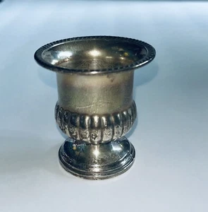 Vtg REVERE SILVERSMITHS STERLING Toothpick Holder Reinforced w/ cement 849 - Picture 1 of 4