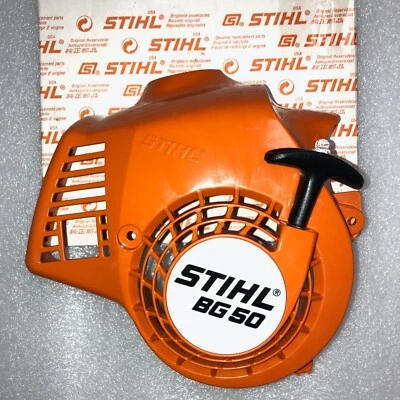 stihl bg50  recoil pull start 4229 080 2107     NEW OEM STIHL  - Image 1 of 4