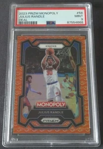 2023-24 Panini Prizm Monopoly #58 Julius Randle Deal PSA 9 MINT New York Knicks - Picture 1 of 2
