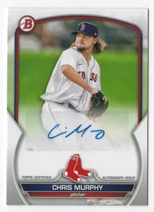 2023 Bowman Prospects #PPA-Chris Murphy Auto ~ Boston Red Sox - Picture 1 of 2