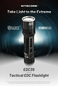 Nitecore EDC35 USB Charge 5000 Lumens LED Work Lights Torches Flashlight Torch - Picture 1 of 23