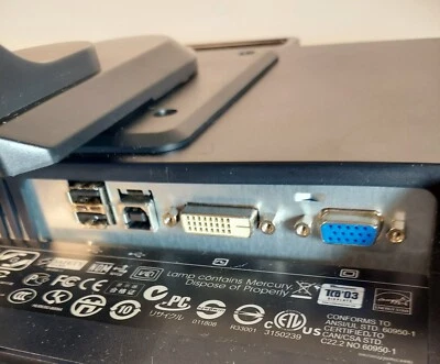 HP L1945W 19” WXGA+ 1440 x 900 Flat Panel LCD Monitor 5:4 VGA DVI *GRADE B* Used - Image 1 of 4