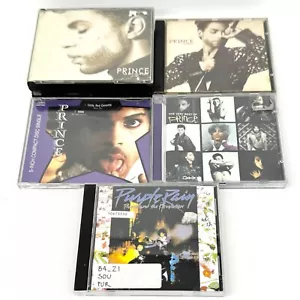 Prince CD Album Lot x5 Little Red Corvette, The Very Best of Prince, The Hits 1 - Picture 1 of 4
