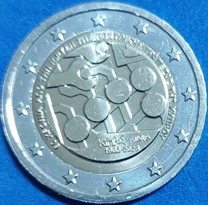 Zypern Cyprus - 2 Euro Gedenkmünze 2023 Zentralbank von Zypern UNC - Bild 1 von 3