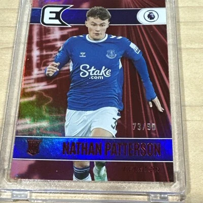 2022 Panini Chronicles Base Premier League Essentials Red /99 Nathan Patterson - Image 1 of 3