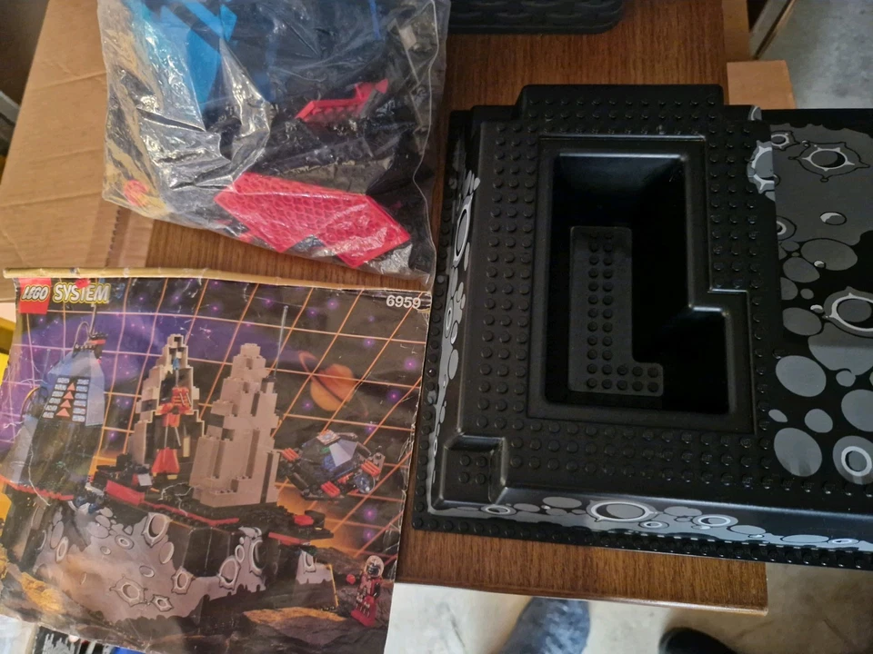 LEGO System Classic Space Rakete 6959 Lunar Launch, 3-D Platte, 80er Komplett - Bild 1 von 1