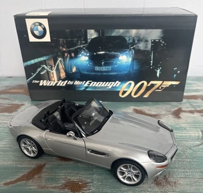 1999 BMW Z8 007 James Bond Edition World Is Not Enough Diecast 1:18 - Mint - Image 1 of 4