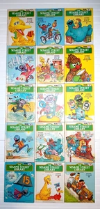 Vintage 1970s The Sesame Street Library Books Complete Book Set Volumes 1 -15   - Imagen 1 de 9