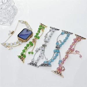 Para Apple Watch Ultra 9 8 7 6 5 SE Pulsera Perla Mujer Correa Banda 40/44/41/45mm - Imagen 1 de 12