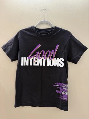 Футболка Vlone X Nav Good Intentions черная фиолетовая Dove мужская размер маленький - Изображение 1 из 4