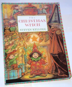 The Christmas Witch by Steven Kellog 1992 1st Edition Illustrated Paperback VTG - Imagen 1 de 7