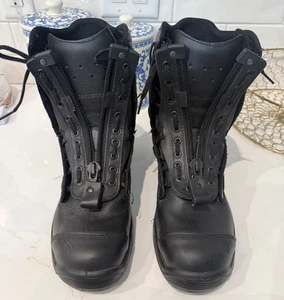 Black Haix Airpower R1 High Tactical Crosstech Firefighter EMS Boots 10.5 XW NEW - Picture 1 of 14