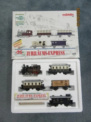 HO - Märklin 2840 - Anniversary-Express 25 Years "Spielzeug Ring" w/ Cert - NOS - Image 1 of 4