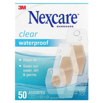 Vendajes impermeables transparentes, 50 tamaños surtidos Foto 1 de 3