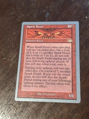 Spark Fiend NM+ - Unglued MTG Magic The Gathering - Image 1 of 2
