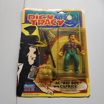 Dick Tracy Coppers Gangsters "AL BIG BOY CAPRICE 5" Figure Playmates 1990 Read - Image 1 of 2