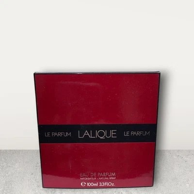 Vtg Perfume READ Eau de Parfum Lalique Le Parfum 100 ml 3.3 Fl. Oz. NIB - Image 1 of 4