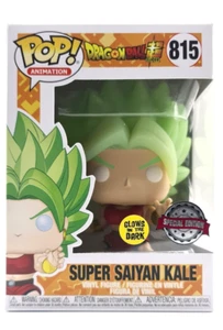 Figura de vinilo Funko Pop Super Saiyan Kale Glow GITD # 815 Dragon Ball Super - Imagen 1 de 7