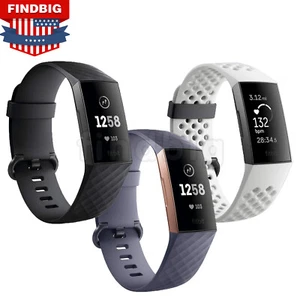 Fitbit Charge 3 Fitness Activity Tracker Heart Rate Monitor Smartwatch - Picture 1 of 7