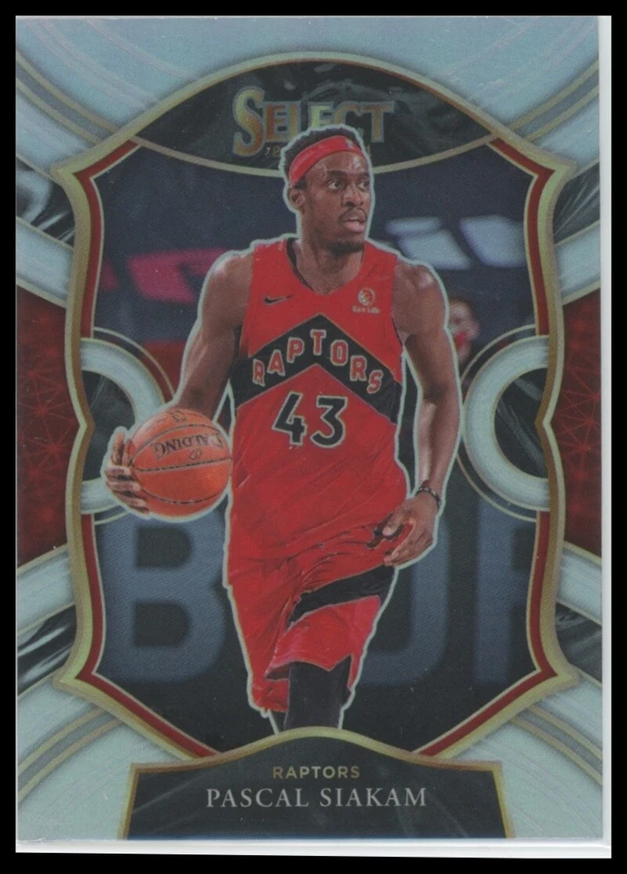 2020-21 Panini Select Silver Prizms #46 Pascal Siakam Toronto Raptors - Image 1 of 1