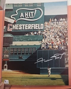 WILLIE MAYS SIGNED POLO GROUNDS CATCH NEW YORK GIANTS 8X10 PHOTO w/GAI CERT - Picture 1 of 3