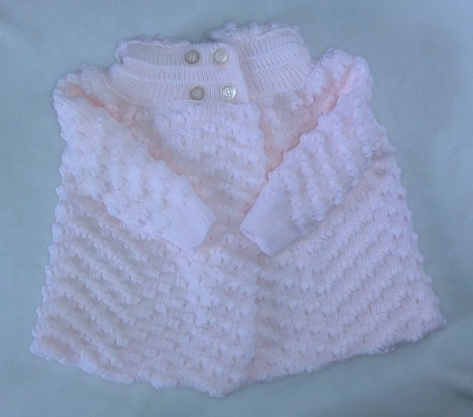 Suéter con Capucha The Original Arizona Jean Co ADORABLE Rosa Bebé Niña Talla 18 Meses Foto 1 de 3