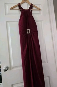 Womens NEW Red Long Evening Dress Ever Pretty - Picture 1 of 7