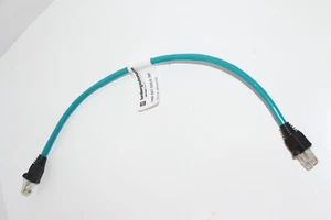 Lumberg 0985 607 500/0.3M Ether Net Cable, Male RJ45 to Male RJ45 0.3 Meter NEW - Bild 1 von 3