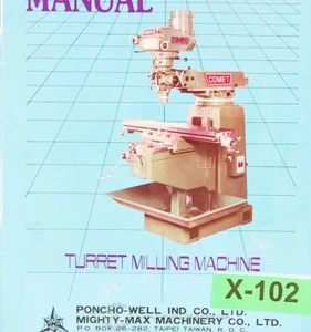 Comet 2SG, 2VSG 3V 4G 4VHS Operations Manual - Picture 1 of 3